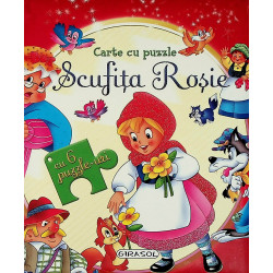 Scufita Rosie. Carte cu puzzle