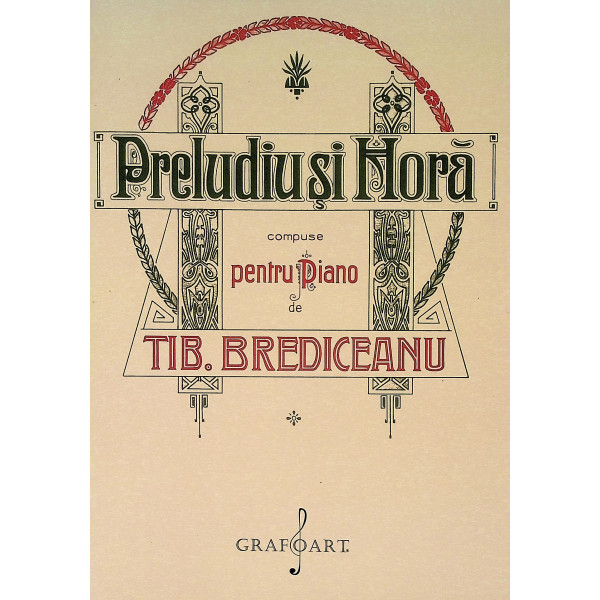 Preludiu si hora compuse pentru pian