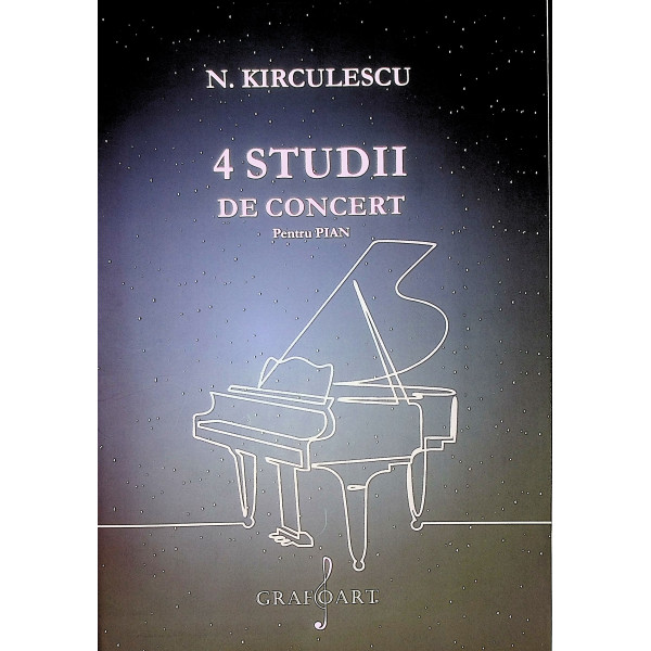 4 Studii de concert pentru pian