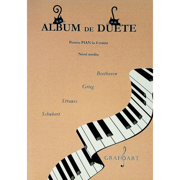 Album de duete. Pentru pian la 4 maini. nivel mediu