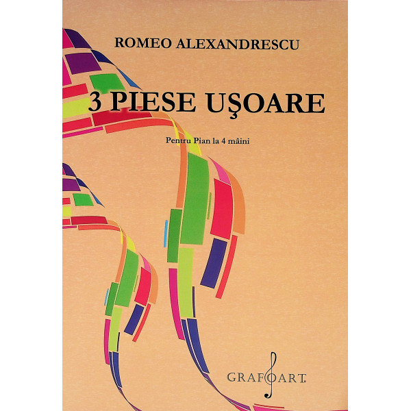 3 piese usoare. Pentru pian la 4 maini