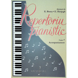 Repertoriu pianistic, caiet...