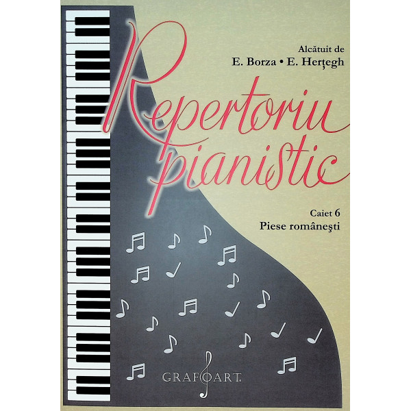Repertoriu pianistic, caiet 6 - Piese romanesti
