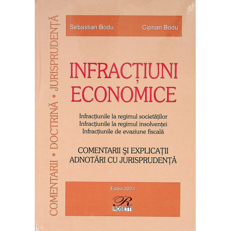 Infractiuni economice....