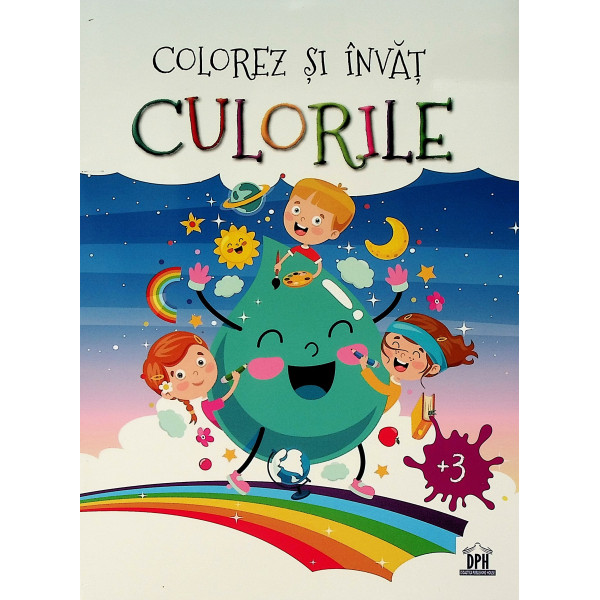 Colorez si invat culorile