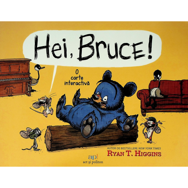 Hei, Bruce! O carte interactiva