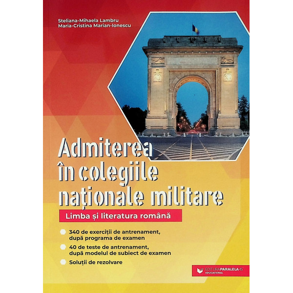 Limba si literatura romana - Admiterea in colegiile nationale militare