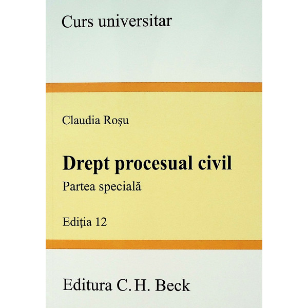 Drept procesual civil. Partea speciala
