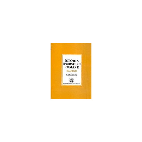 Istoria literaturii romane,...