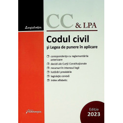 Codul civil si Legea  de...