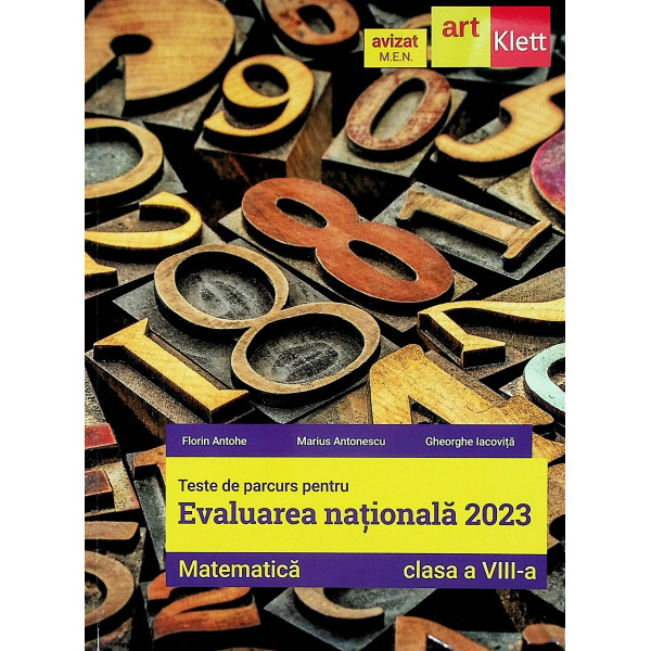 Matematica, clasa a VIII-a - Teste de parcurs pentru Evaluarea nationala 2023