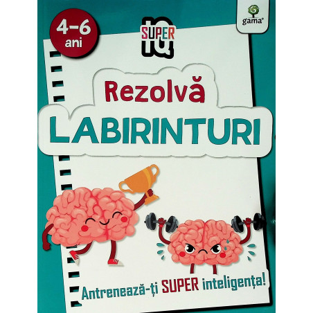 Rezolva labirinturi, 4-6 ani