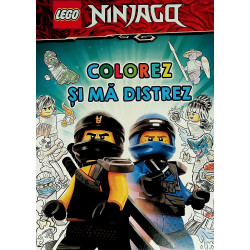 Colorez si ma distrez. Ninjago