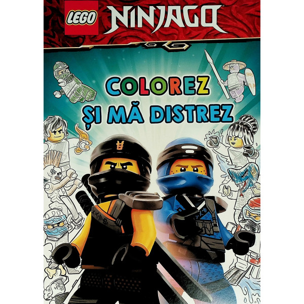 Colorez si ma distrez. Ninjago