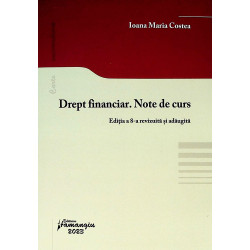 Drept financiar. Note de curs