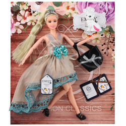 Păpușa Emily cu Geantă și...