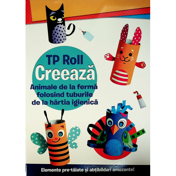 TP Roll - Creeaza animale de la ferna folosind tuburile de la hartie igienica