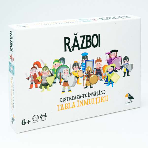 Joc de cărți cu Tabla înmulțirii