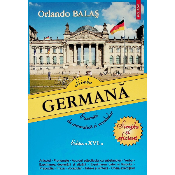Limba germana. Exercitii de gramatica si vocabular