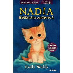 Nadia si pisicuta adoptiva