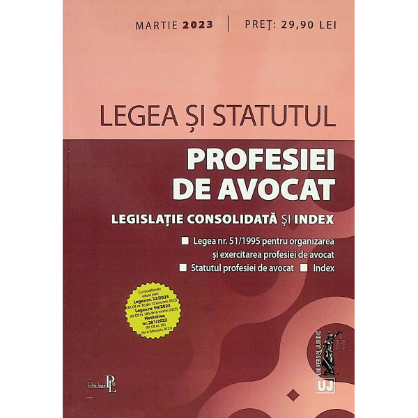 Legea si statul profesiei de avocat