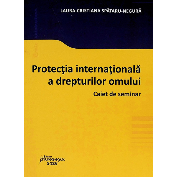 Protectia internationala a drepturilor omului. Caiet de seminar