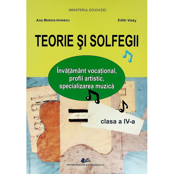 Teorie si solfegii, clasa a IV-a