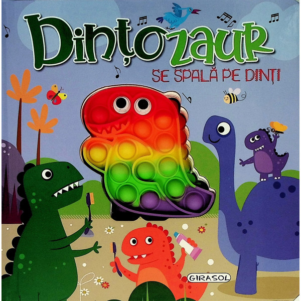 Dintozaur se spala pe dinti