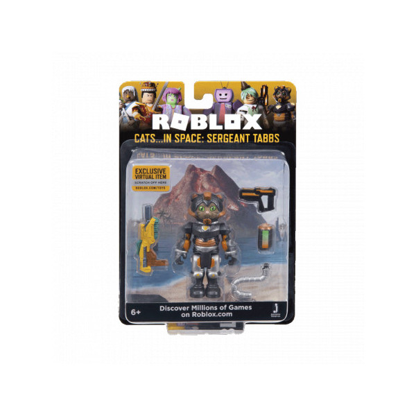 FIGURINA BLISTER ROBLOX CELEBRITY, CATS … IN SPACE: SERGEANT TABBS