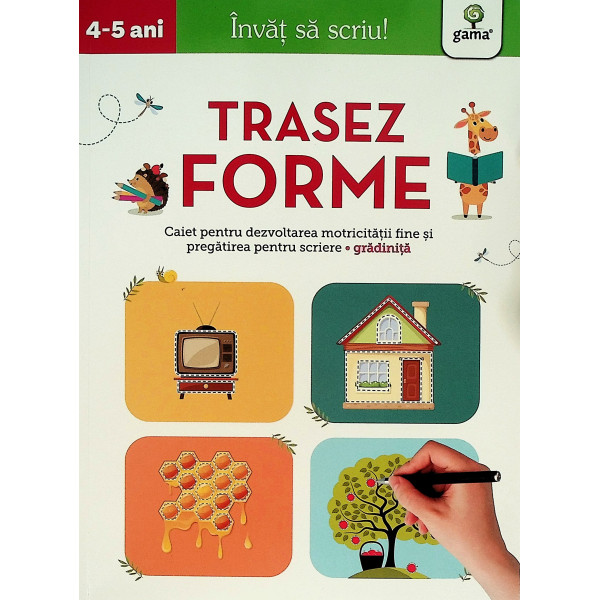 Trasez forme, 4-5 ani