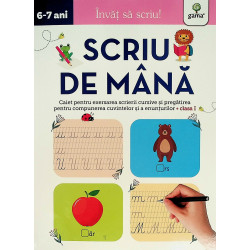 Scriu de mana, 6-7 ani
