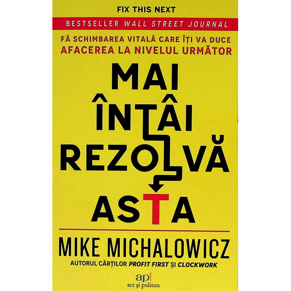 Mai intai rezolva asta