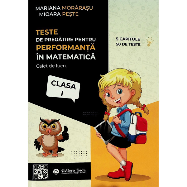 Teste de pregatire pentru performanta in matematica, clasa I. Caiet de lucru