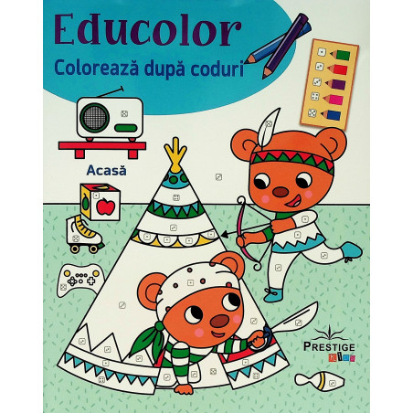 Educolor - Acasa. Coloreaza...
