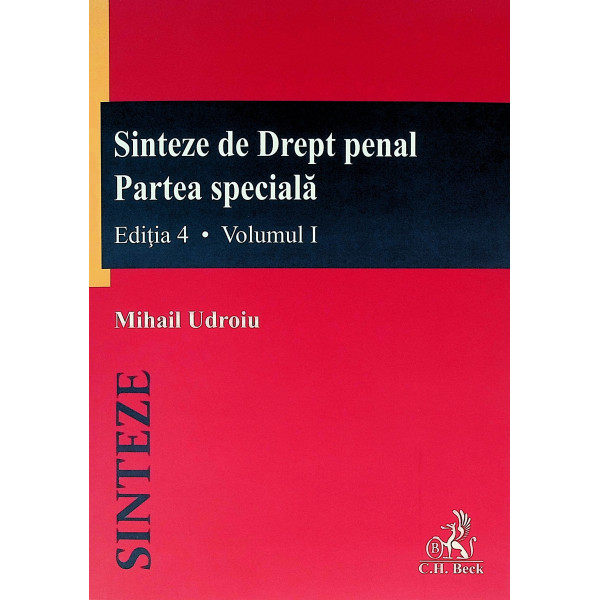 Sinteze de Drept penal. Partea speciala, vol. I-II