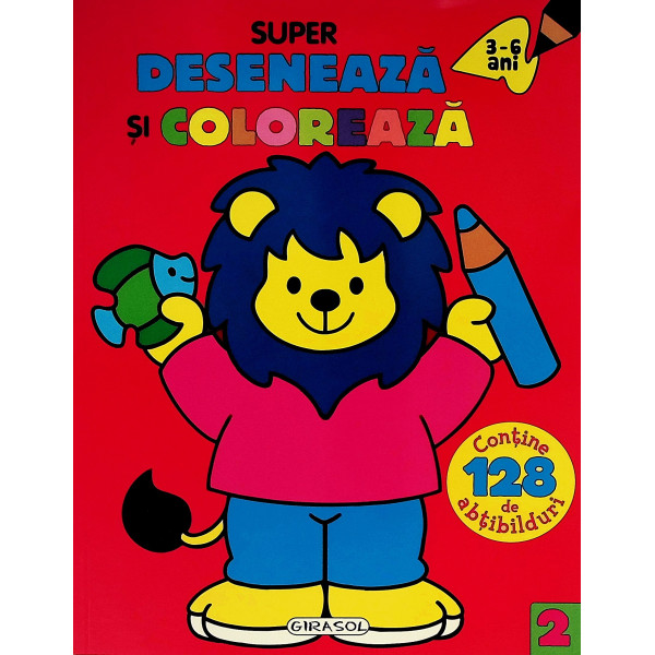 Super - Deseneaza si coloreaza 2