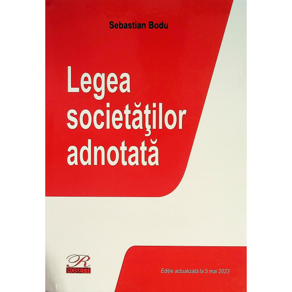 Legea societatilor adnotata