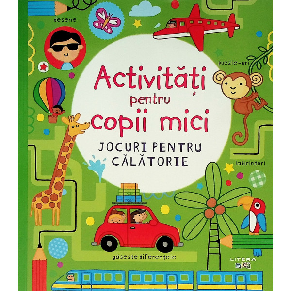 Activitati pentru copii mici. Jocuri pentru calatorie