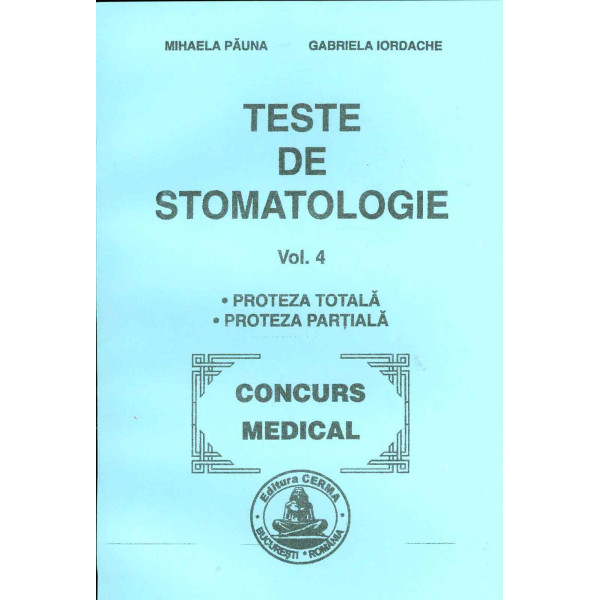 Teste de stomatologie, vol. IV