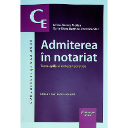 Admiterea in notariat....
