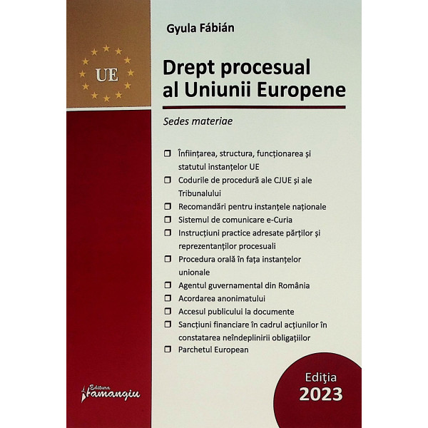 Drept procesual al Uniunii Europene