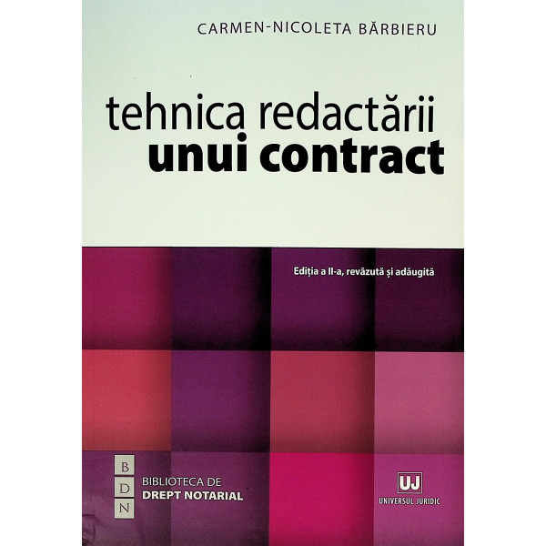 Tehnica redactarii unui contract
