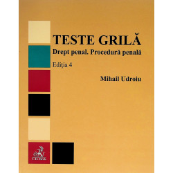 Teste grila. Dreprt penal....