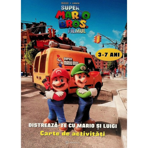 Distreaza-te cu Mario si Luigi. Carte de activitati 3-7 ani