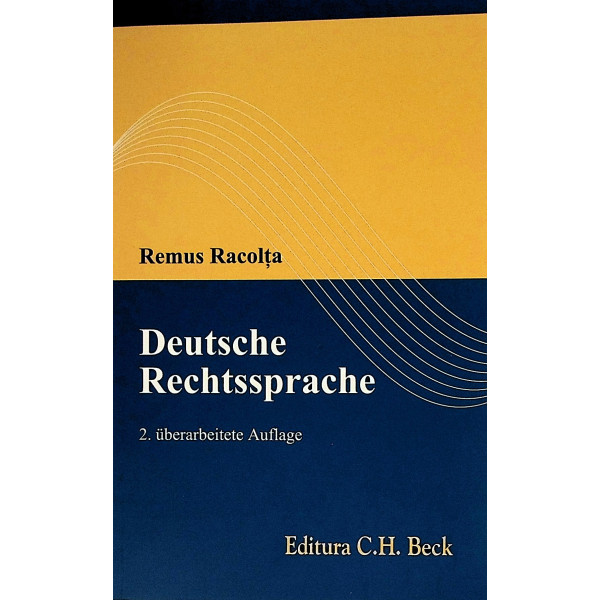 Deutsche Rechtssprache 2. uberarbeitete Auflage