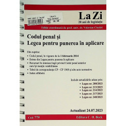 Codul penal si Legea pentru...