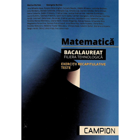Matematica - Bacalureat,...