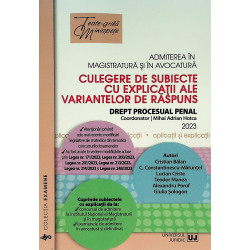 Admiterea in magistratura...