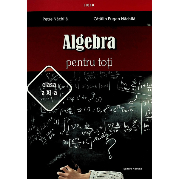 Algebra pentru toti, clasa a XI-a