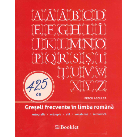 425 greseli frecventa in...